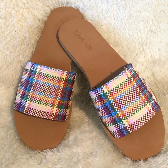 Madewell Shoes - Madewell Flat Slides Size 10